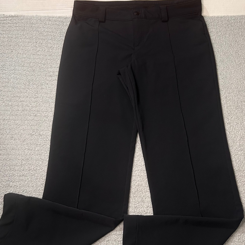 Under‎ Armour Golf Pants Pintuck 36 Black Performance Trousers Athleisure